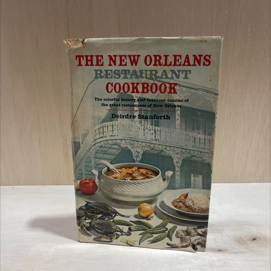 the new orleans restaurant cookbook book, by deirdre stanforth, 1967 Hardcover image 1