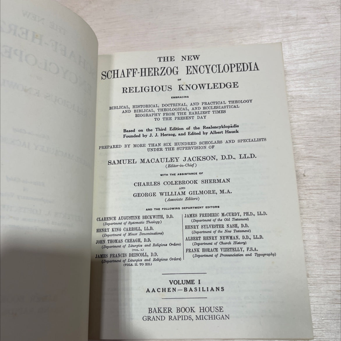 the new schaff-herzog encyclopedia of religious knowledge embracing biblical, historical, doctrinal, and practical image 2