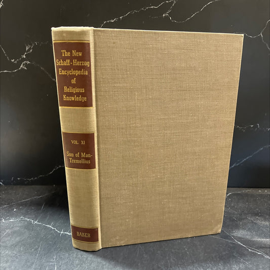 the new schaff-herzog encyclopedia of religious knowledge book, by samuel macaulay jackson, 1953 Hardcover image 1