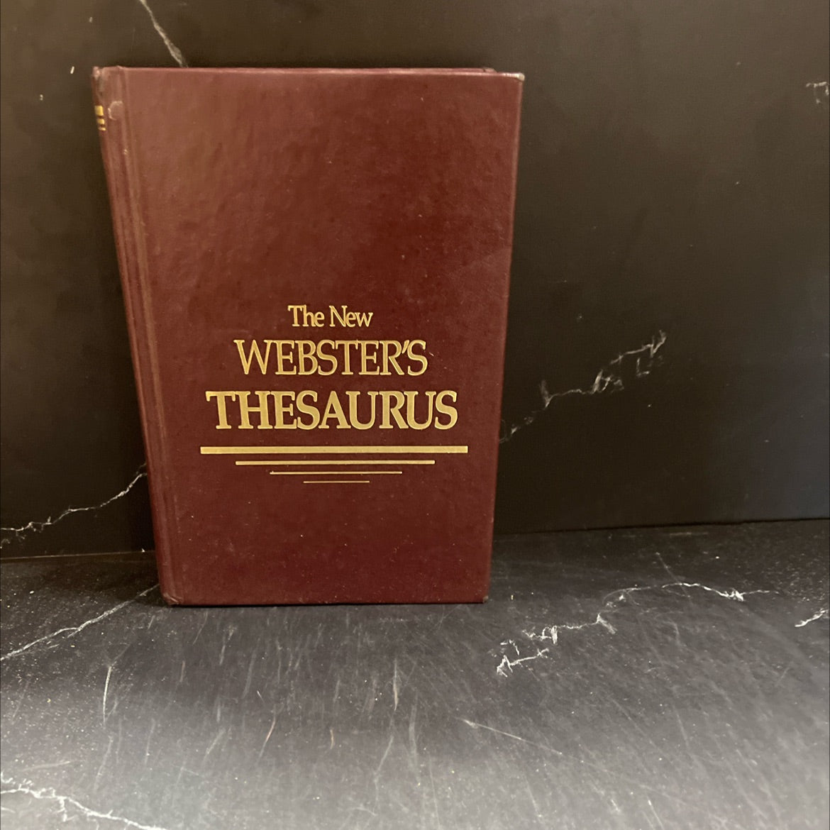 the new webster's thesaurus vest pocket edition book, by donald o. bolander, m.a., litt. d. jean a. mccormick vreeland, image 1