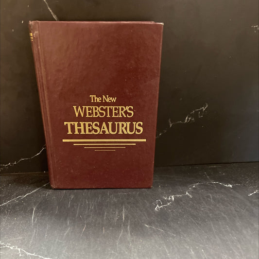 the new webster's thesaurus vest pocket edition book, by donald o. bolander, m.a., litt. d. jean a. mccormick vreeland, image 1