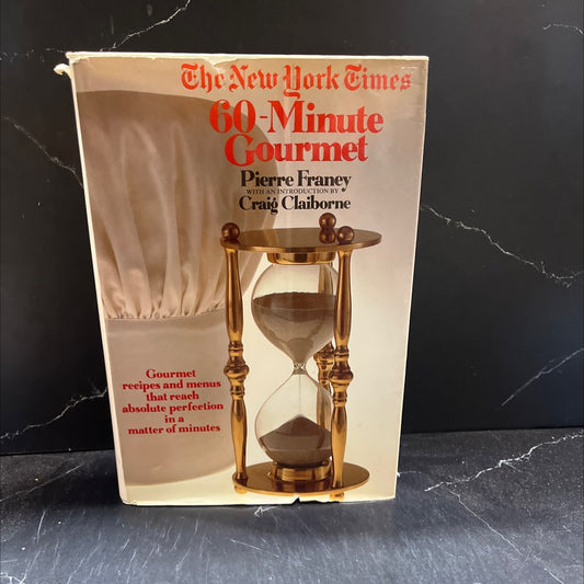 the new york times 60-minute gourmet book, by Pierre Franey, 1980 Hardcover image 1
