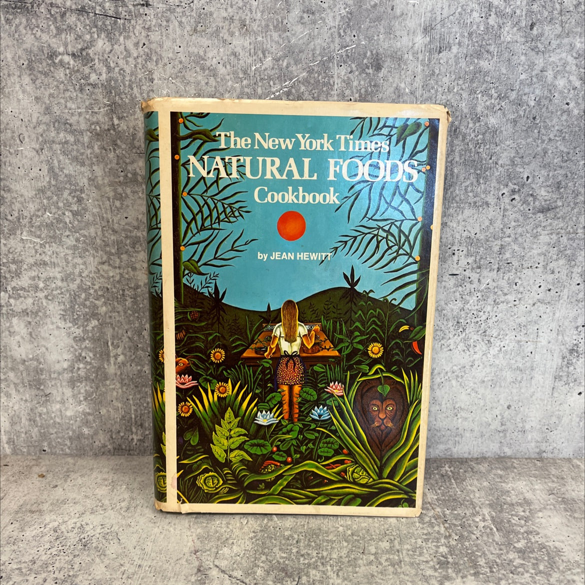 the new york times natural foods cookbook book, by jean hewitt, 1971 Hardcover image 1