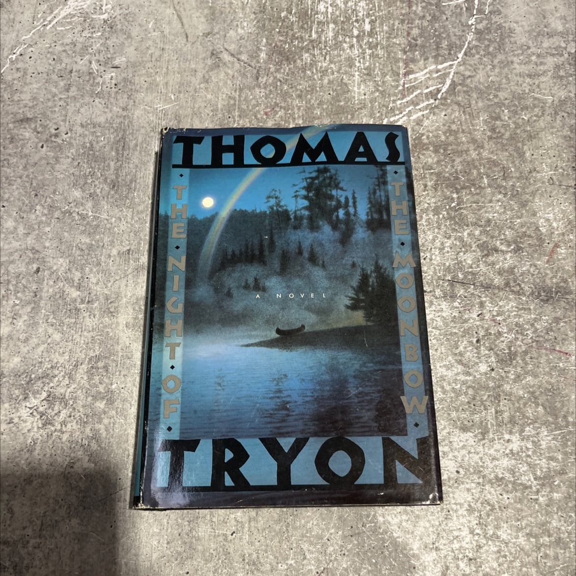 the night of the moonbow book, by thomas tryon, 1989 Hardcover image 1