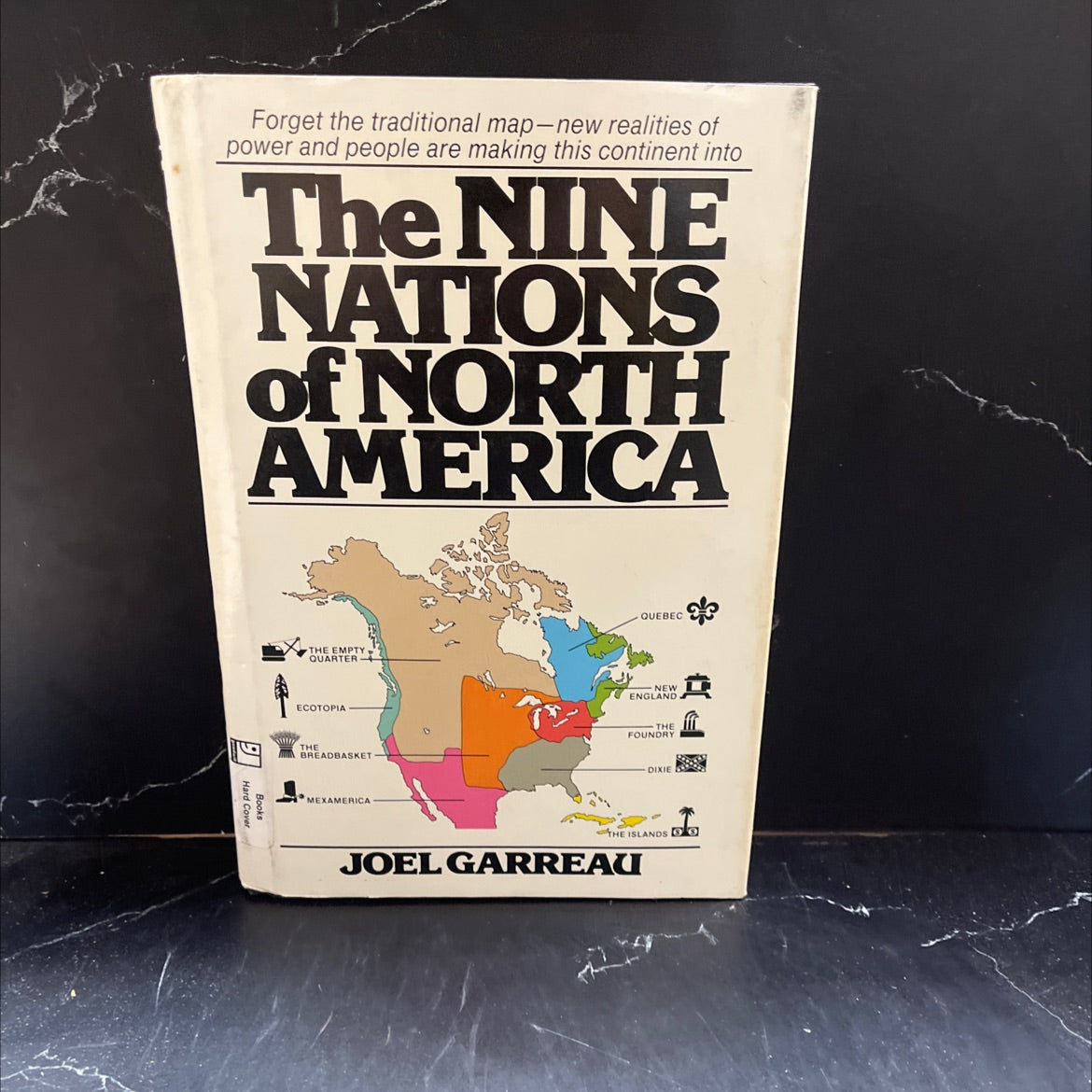 the nine nations of north america book, by Joel Garreau, 1981 Hardcover image 1