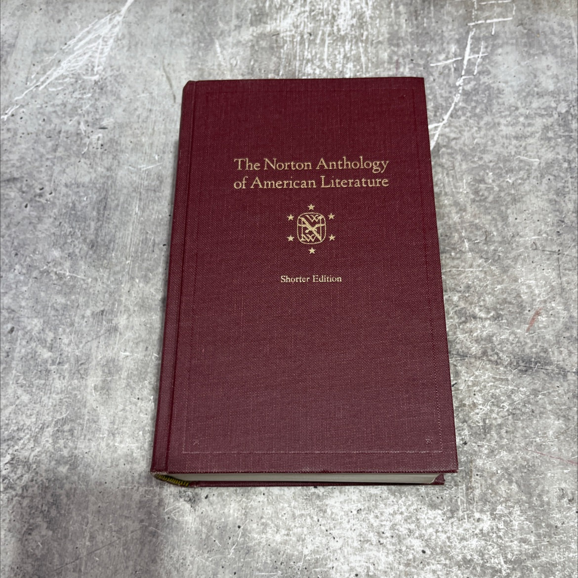 the norton anthology of american literature short edition book, by francis murphy, ronald gottesman, laurence b. image 1