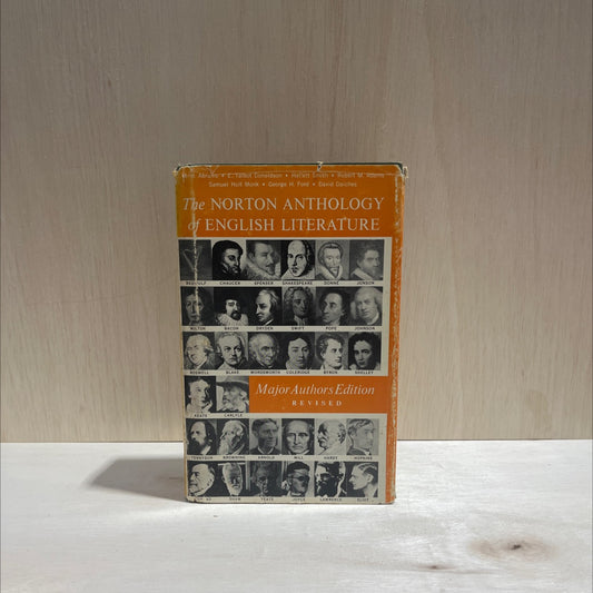 the norton anthology of english literature book, by m. h. abrams, e. talbot donaldson, hallett smith, robert m. adams, image 1