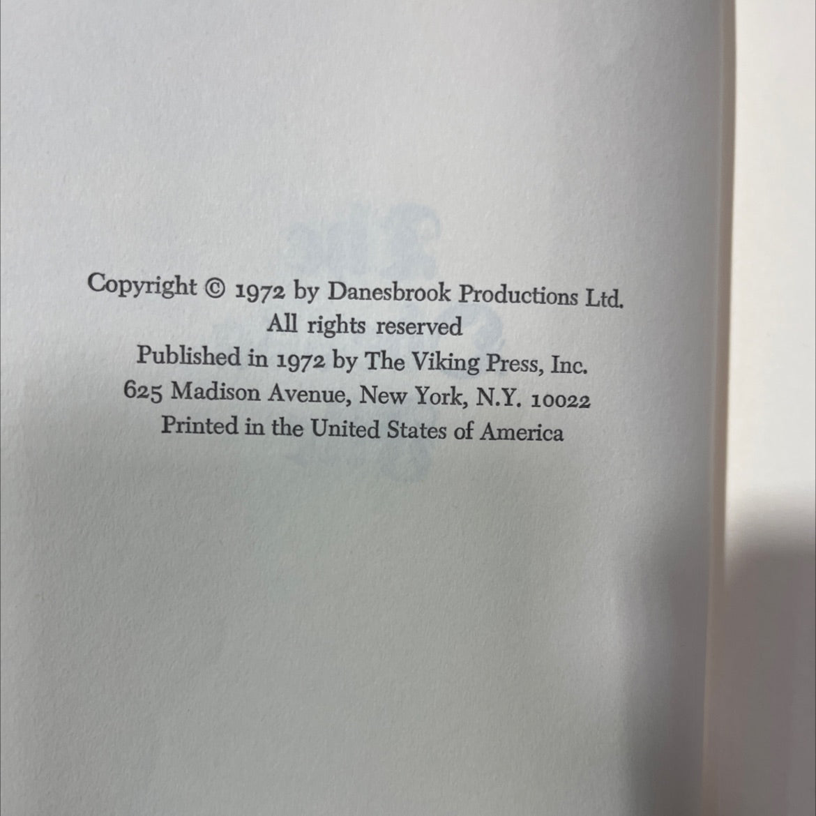 the odessa file book, by frederick forsyth, 1972 Hardcover image 3