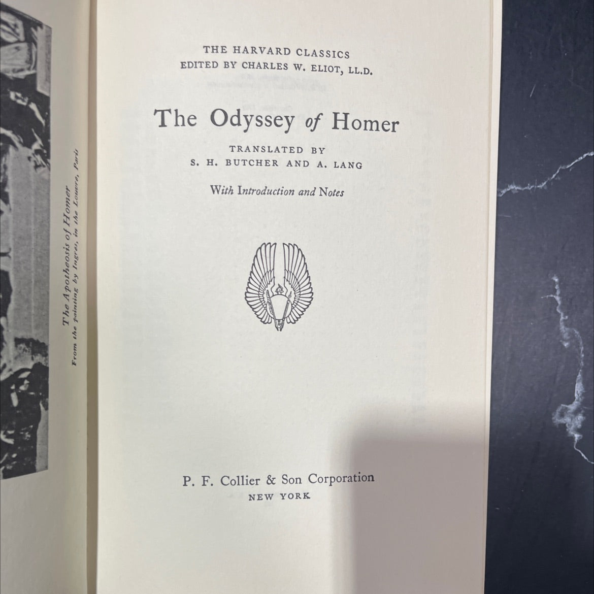 the odyssey of homer book, by homer, 1937 Hardcover image 2