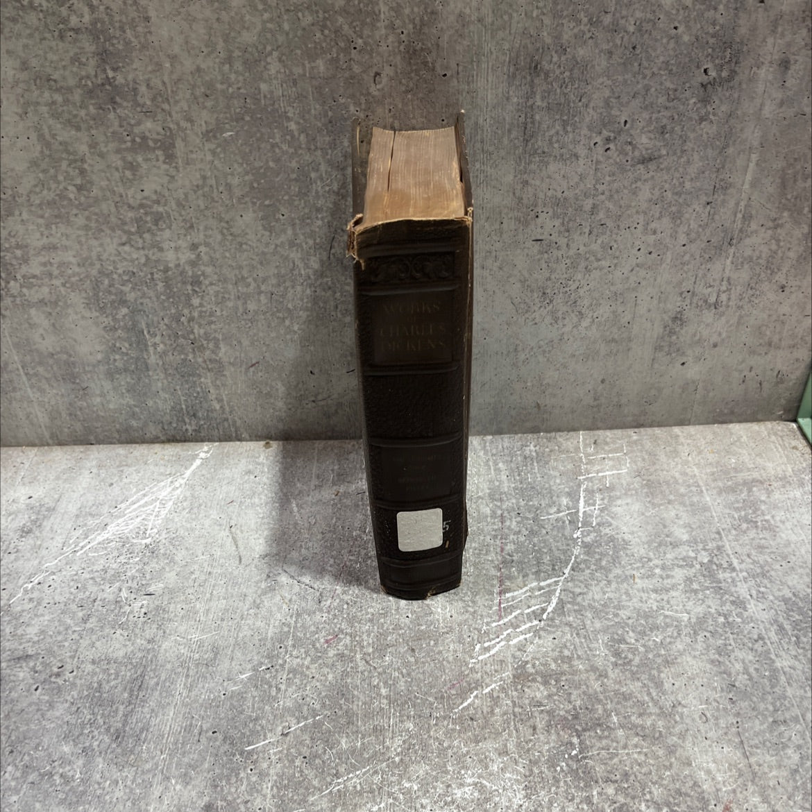 the old curiosity shop and reprinted pieces book, by charles dickens, 1924 Hardcover image 3