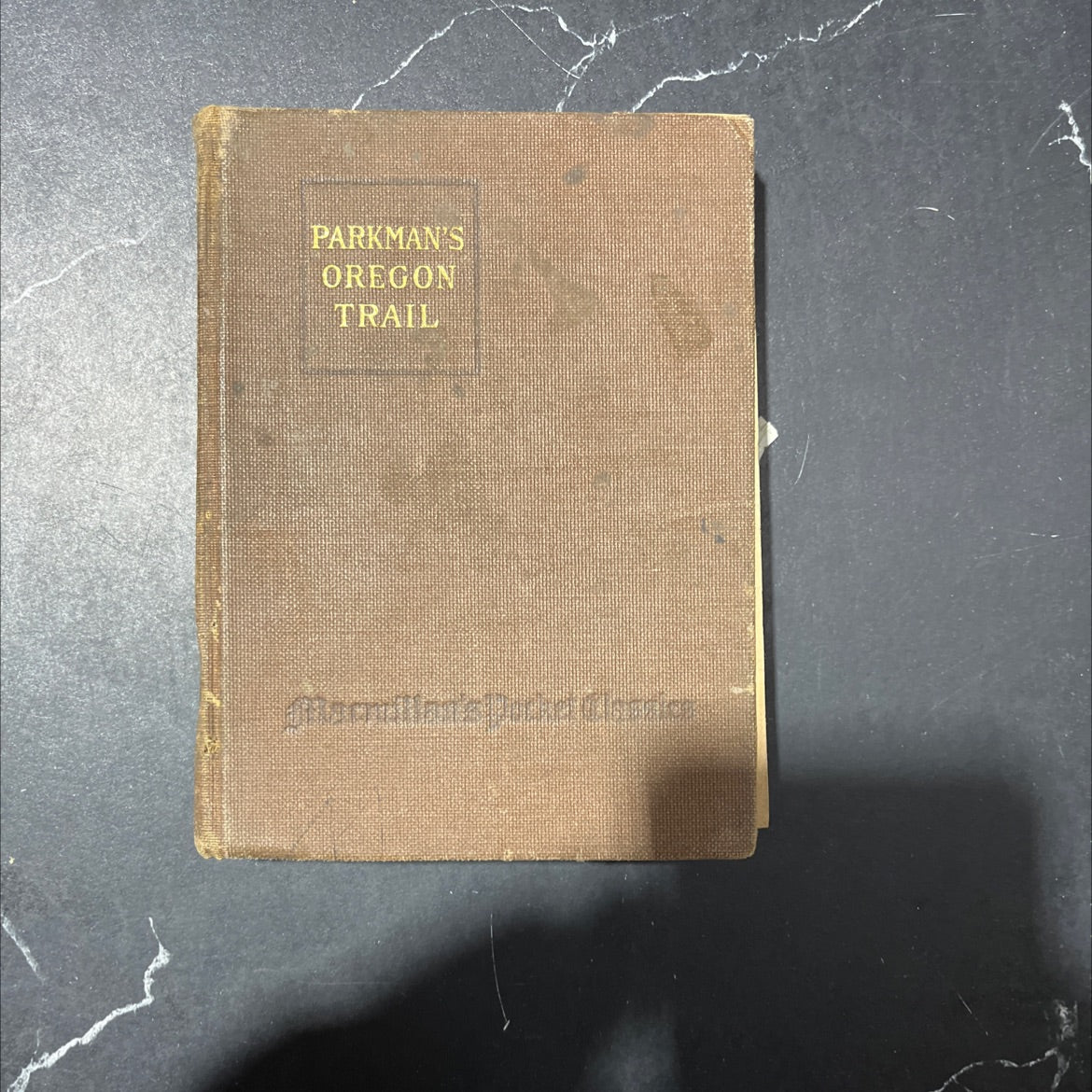 the oregon trail sketches of prairie and rocky-mountain life book, by francis parkman, 1920 Hardcover image 1