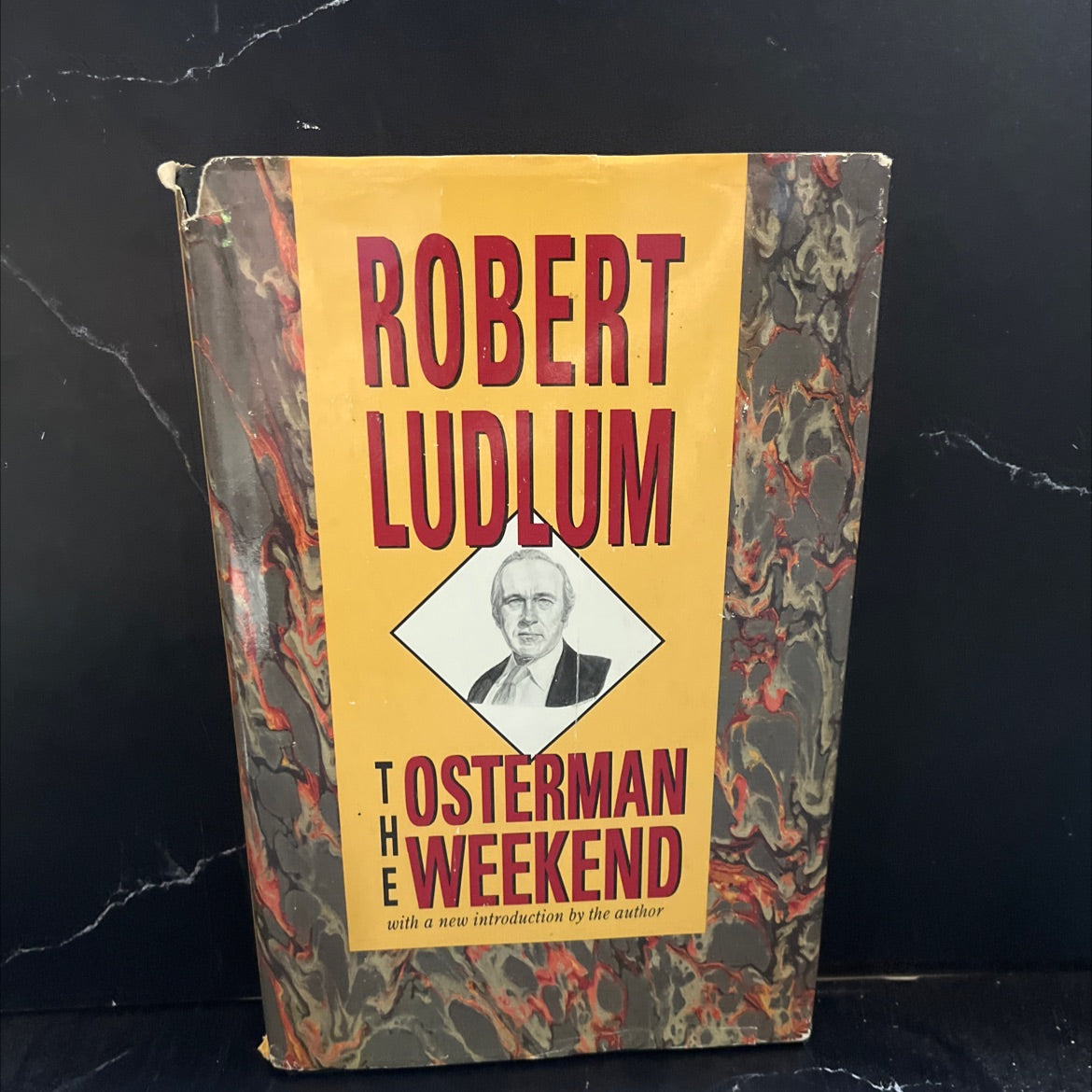 the osterman weekend book, by Robert Ludlum, 1991 Hardcover image 1