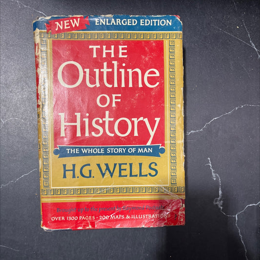 the outline of history being a plain history of life and mankind book, by h. g. wells, 1949 Hardcover image 1