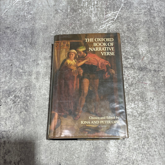 the oxford book of narrative verse book, by Iona and Peter Opie, 1983 Hardcover image 1