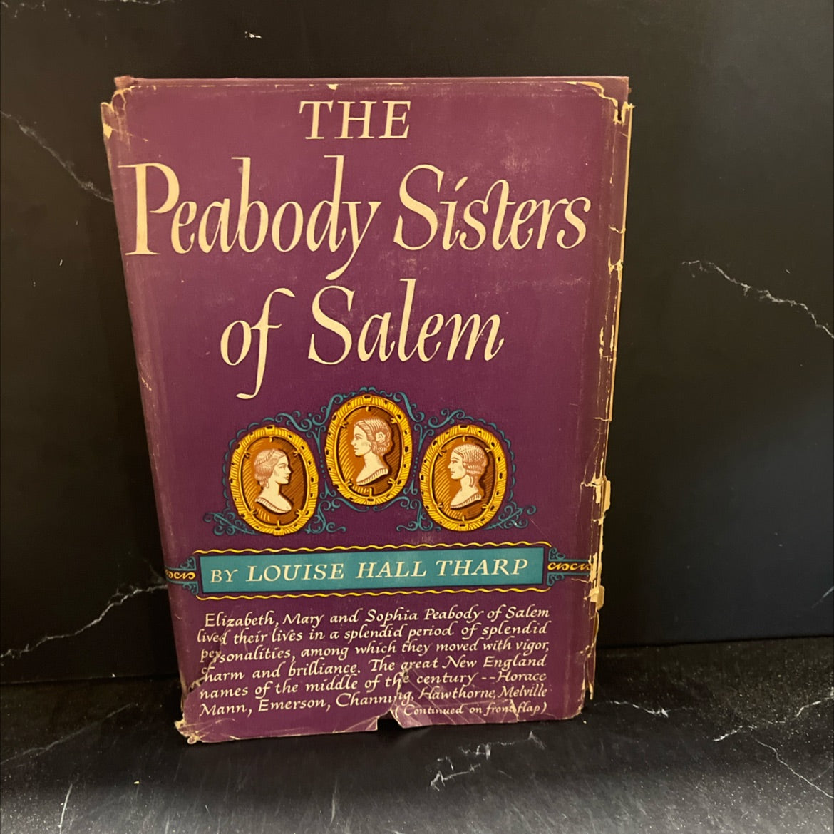 the peabody sisters of salem book, by louise hall tharp, 1950 Hardcover image 1