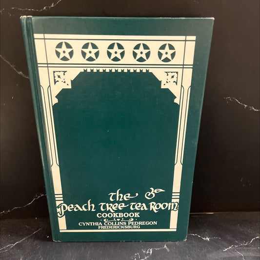 the peach tree tea room cookbook book, by cynthia collins pedregon, 1990 Hardcover image 1