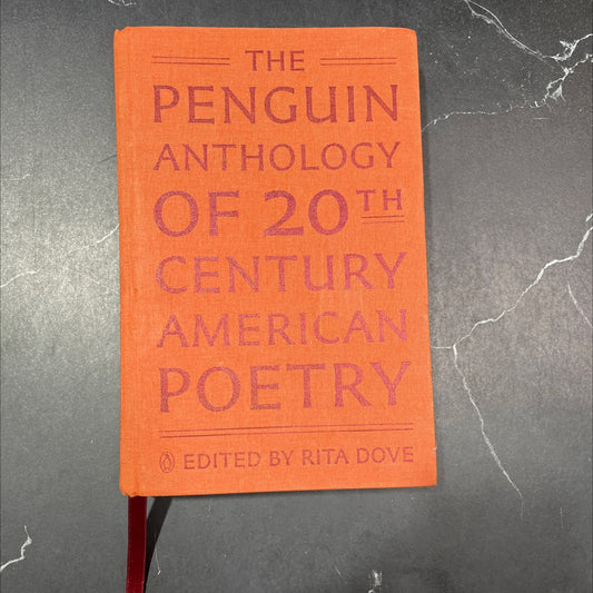 the penguin anthology of twentieth-century american poetry book, by Rita Dove, 2011 Hardcover image 1