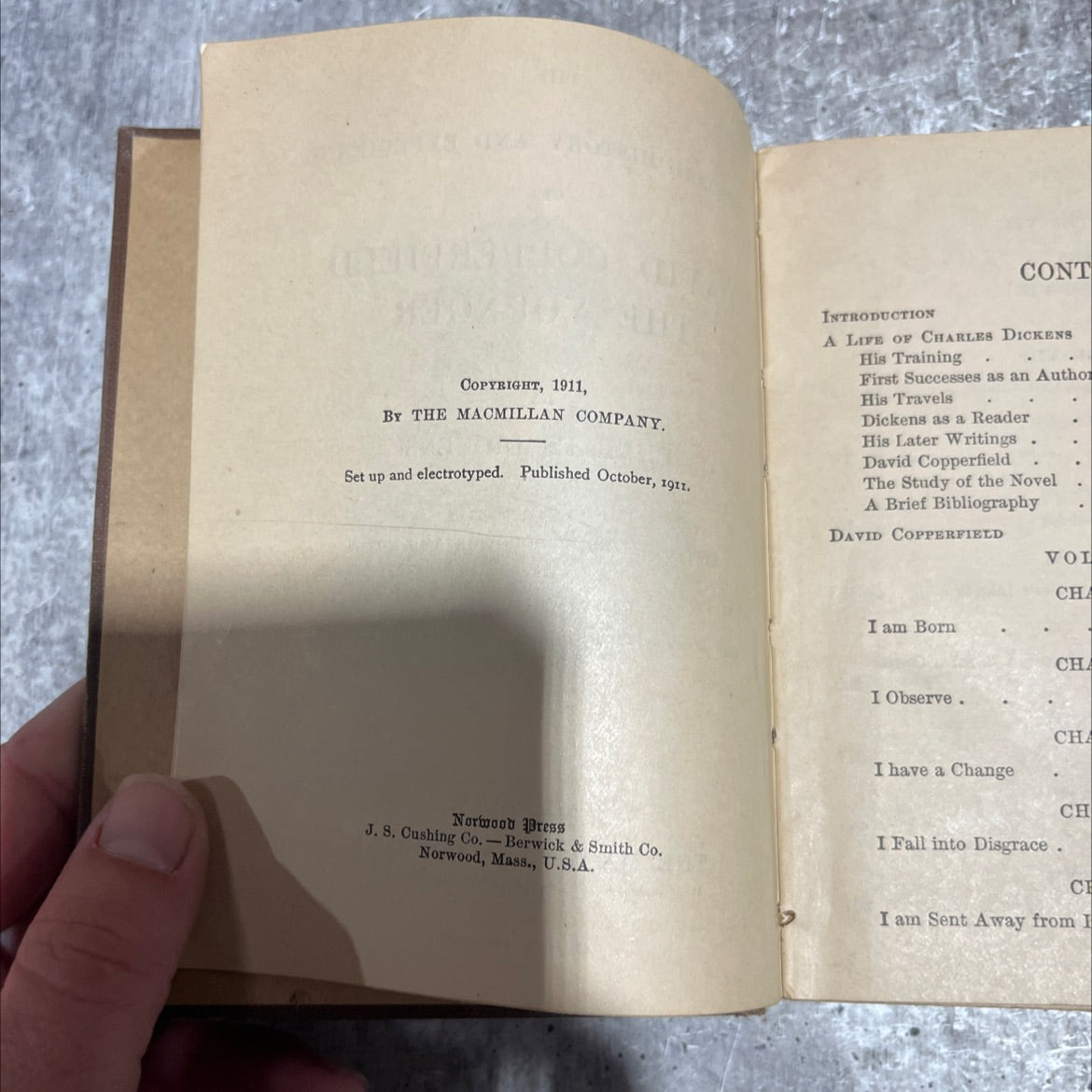 the personal history and experience of david copperfield the younger book, by charles dickens, 1920 Hardcover image 3