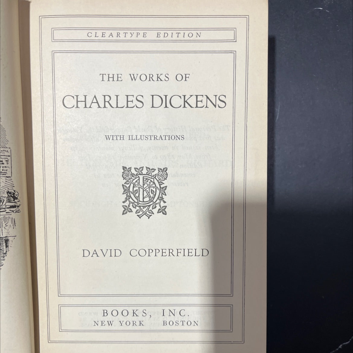 the personal history of david copperfield the younger book, by charles dickens, 1868 Hardcover image 2
