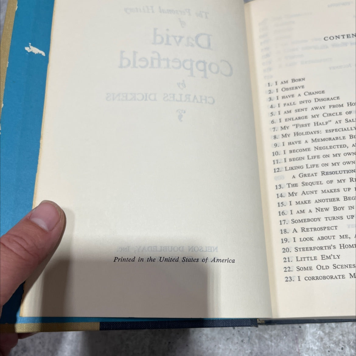 the personal history of david copperfield book, by charles dickens, 1970 Hardcover image 3