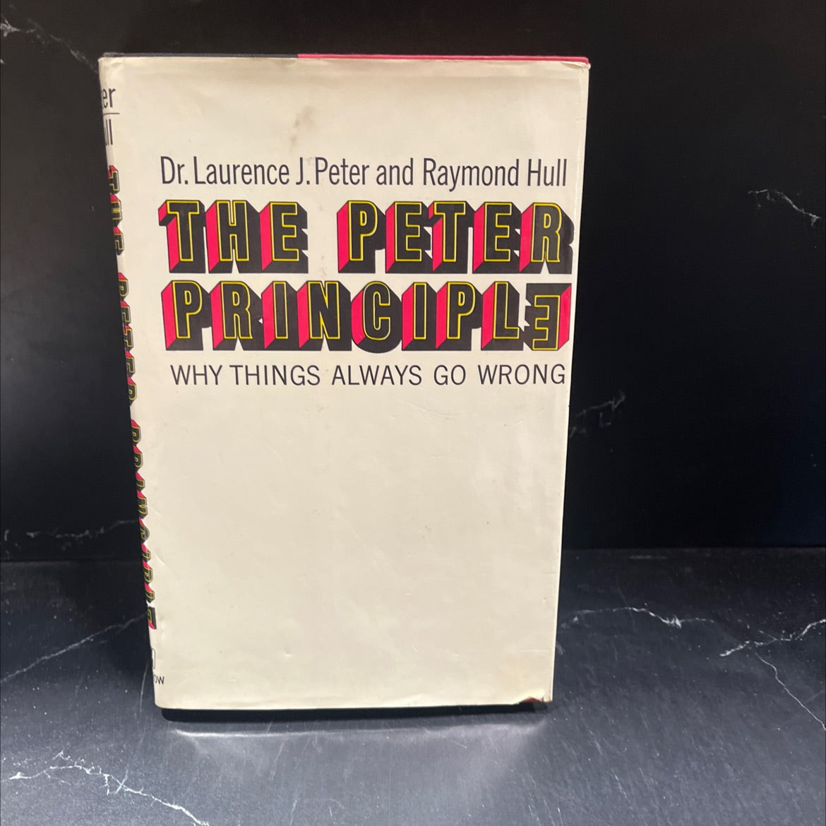 the peter principle book, by laurence f. peter & raymond hull, 1969 Hardcover image 1