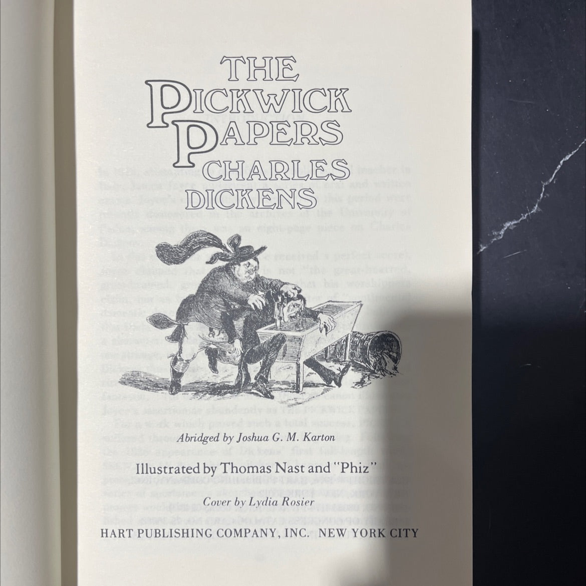 the pickwick papers book, by charles dickens, 1976 Hardcover image 2