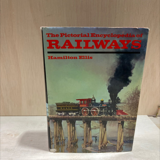 the pictorial encyclopedia of railways book, by hamilton ellis, 1969 Hardcover image 1