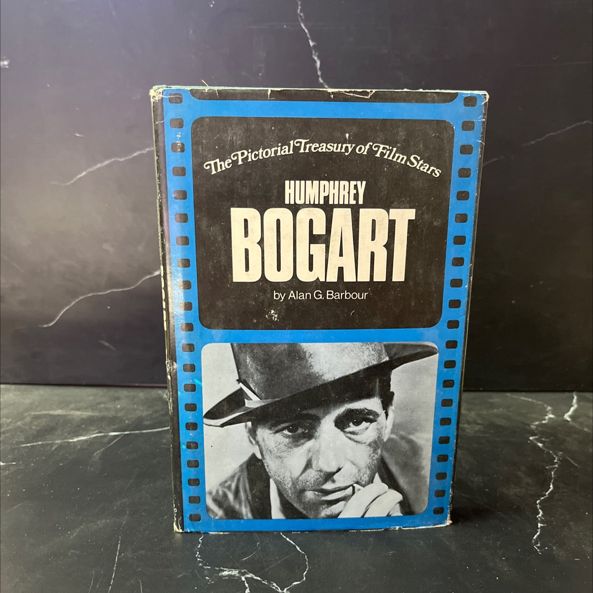 the pictorial treasury of film stars humphrey bogart book, by alan g. barbour, 1973 Hardcover image 1