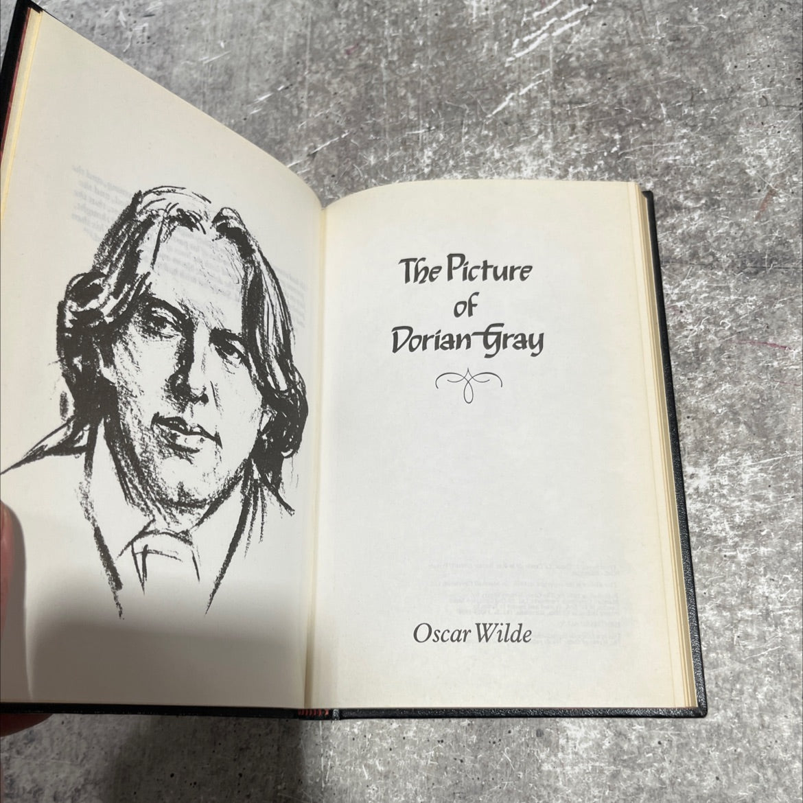 the picture of dorian gray book, by oscar wilde, 1986 Hardcover image 2