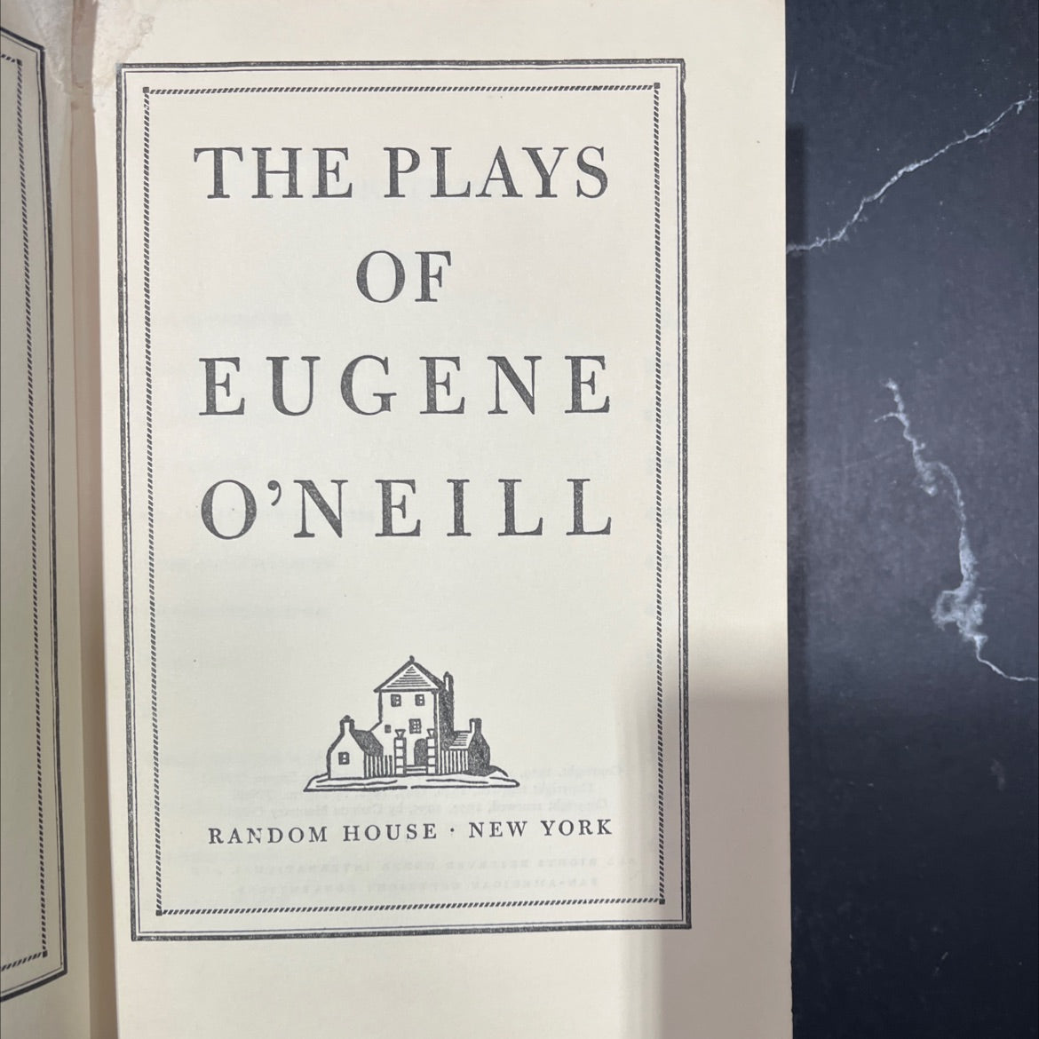 the plays of eugene o'neill book, by eugene o'neill, 1955 Hardcover image 2