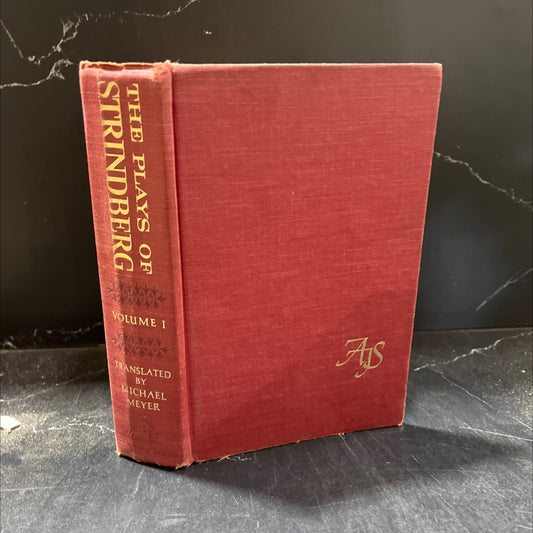 the plays of strindberg volume i book, by michael meyer, 1964 Hardcover image 1