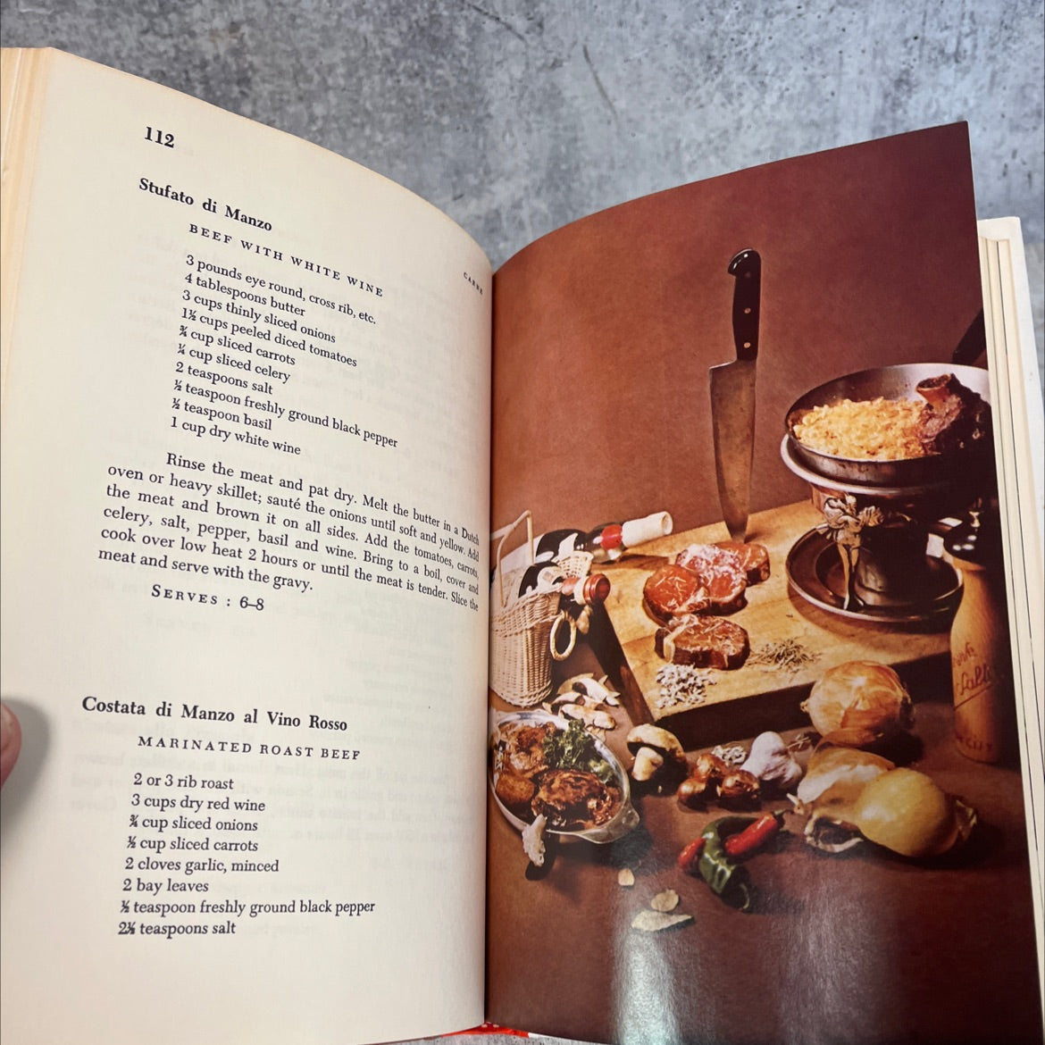 the pleasures of italian cooking book, by romeo salta, 1962 Hardcover image 4