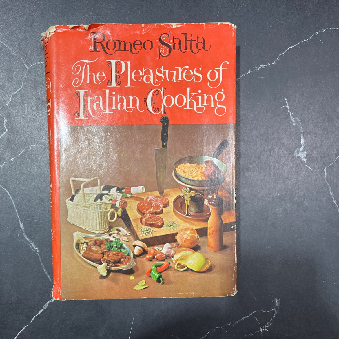 the pleasures of italian cooking book, by romeo salta, 1962 Hardcover image 1