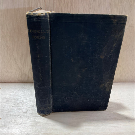 the poetical works of james russell lowell book, by james russell lowell, 1885 Hardcover, Vintage image 1