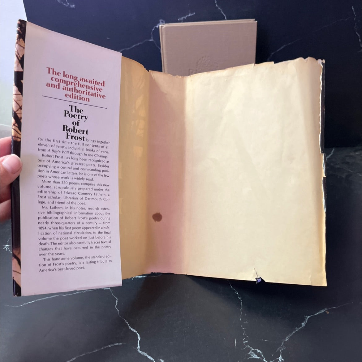 the poetry of robert frost book, by robert frost, 1969 Hardcover image 4