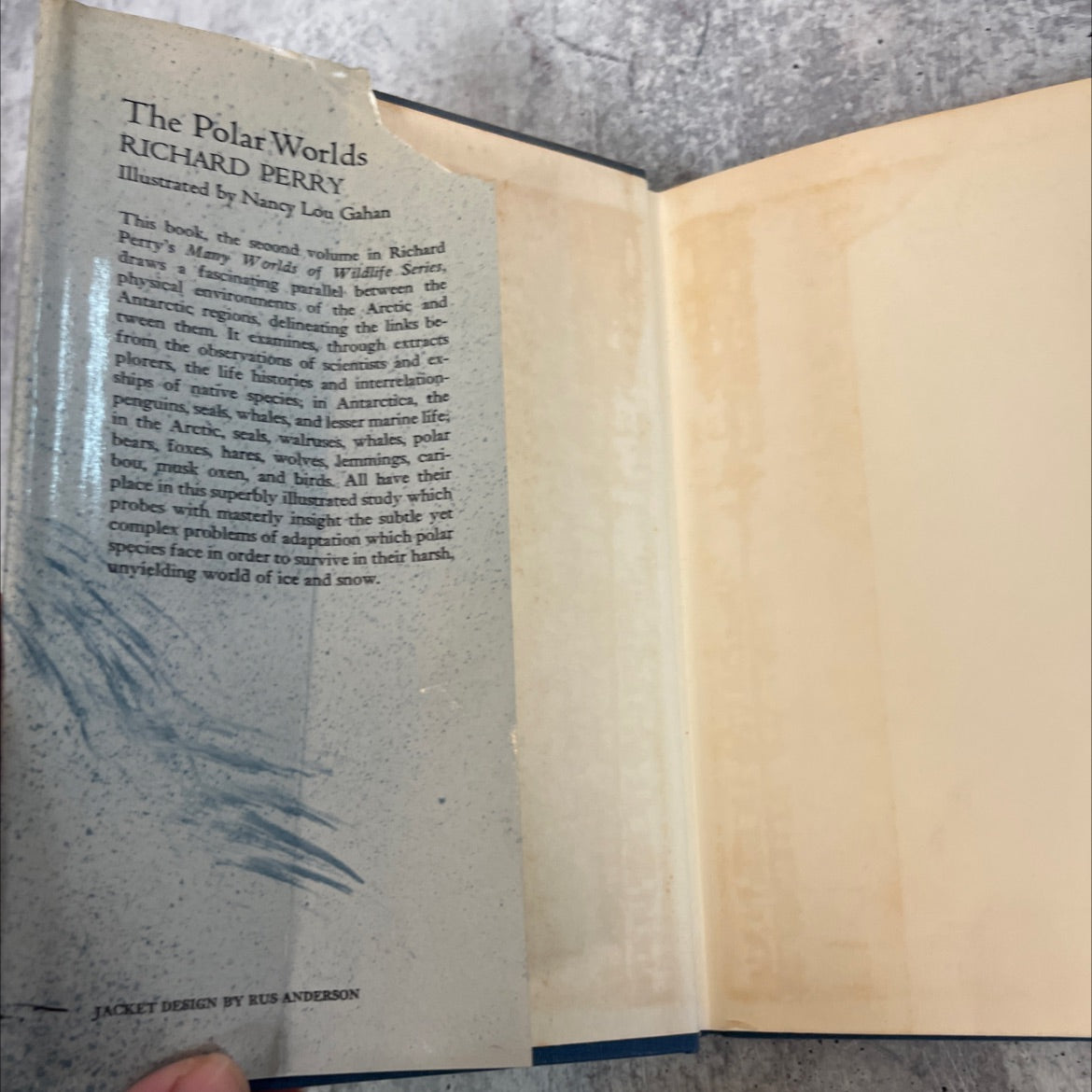 the polar worlds book, by Richard Perry, 1973 Hardcover image 4