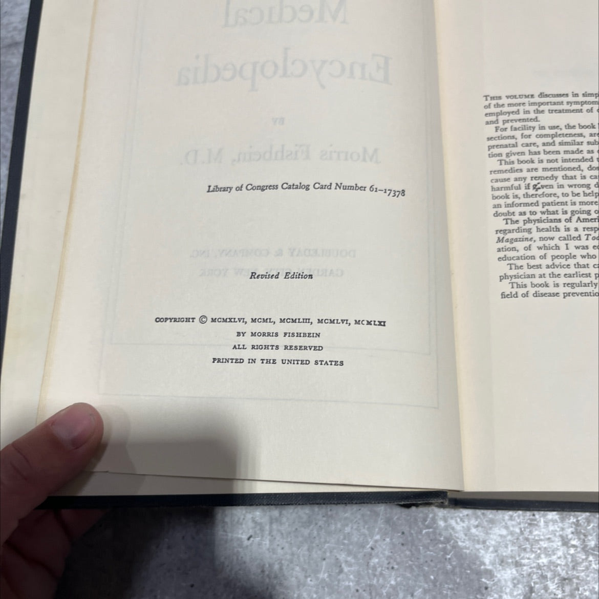 the popular medical encyclopedia book, by morris fishbein, m.d., 2002 Hardcover image 3