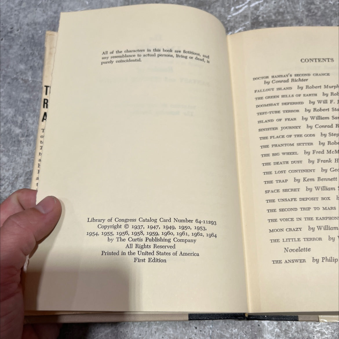 the post reader of fantasy and science fiction book, by unknown, 1964 Hardcover image 3