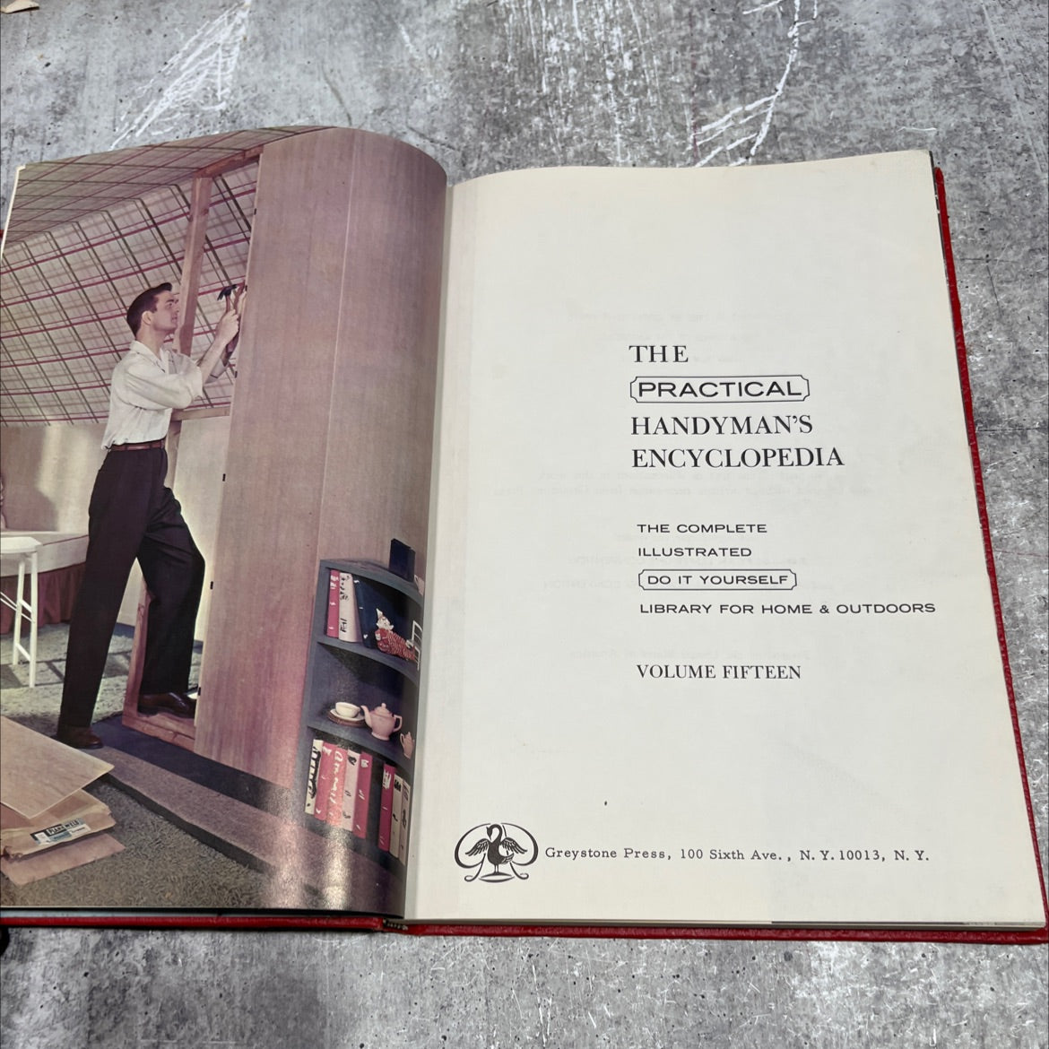 the practical handyman's encyclopedia the complete illustrated do it yourself library for home & outdoors volume image 2
