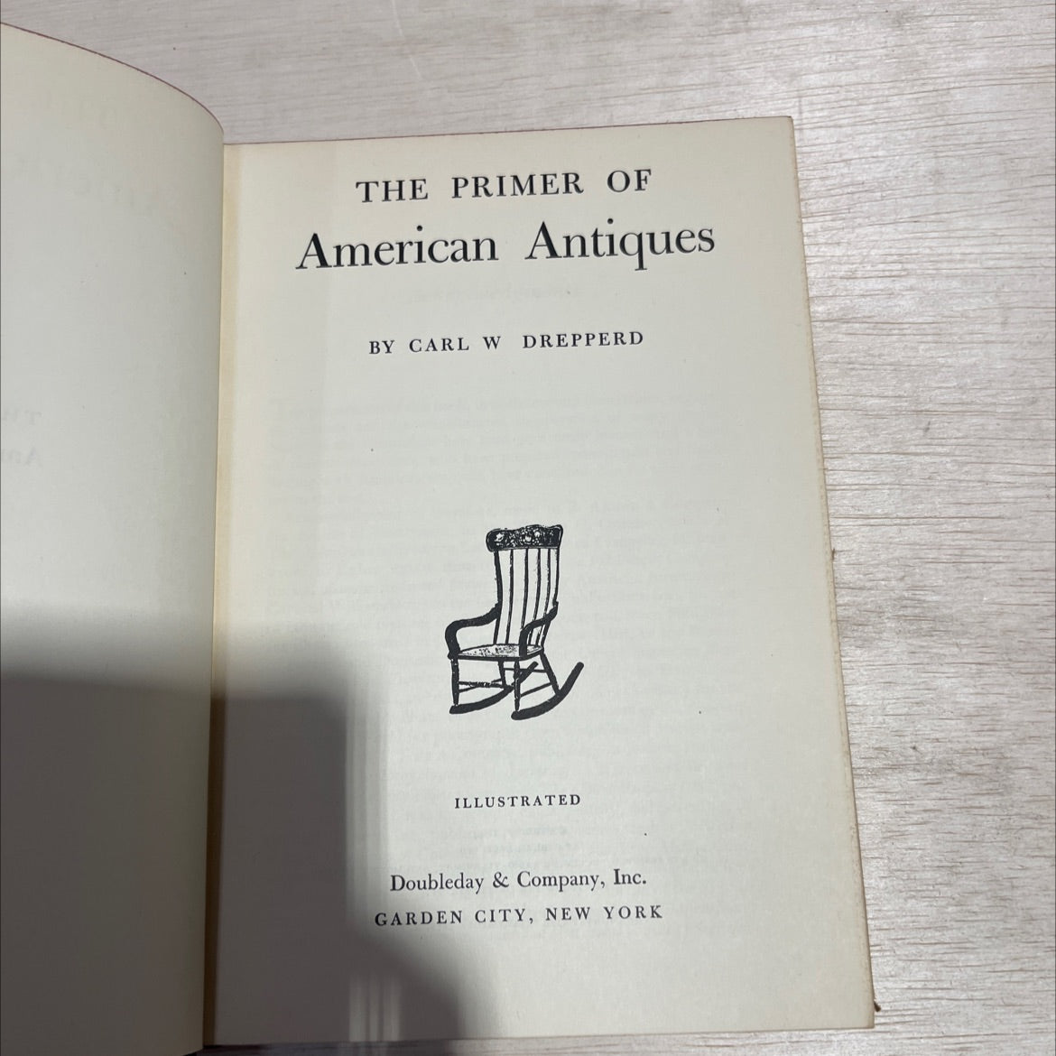 the primer of american antiques book, by carl w drepperd, 1944 Hardcover image 2