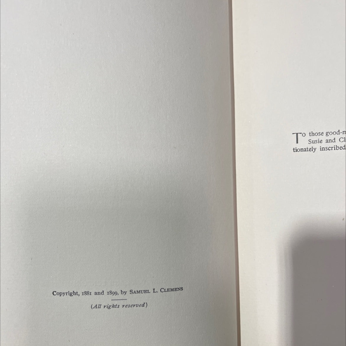 the prince and the pauper a tale for young people of all ages book, by mark twain, 1906 Hardcover image 3