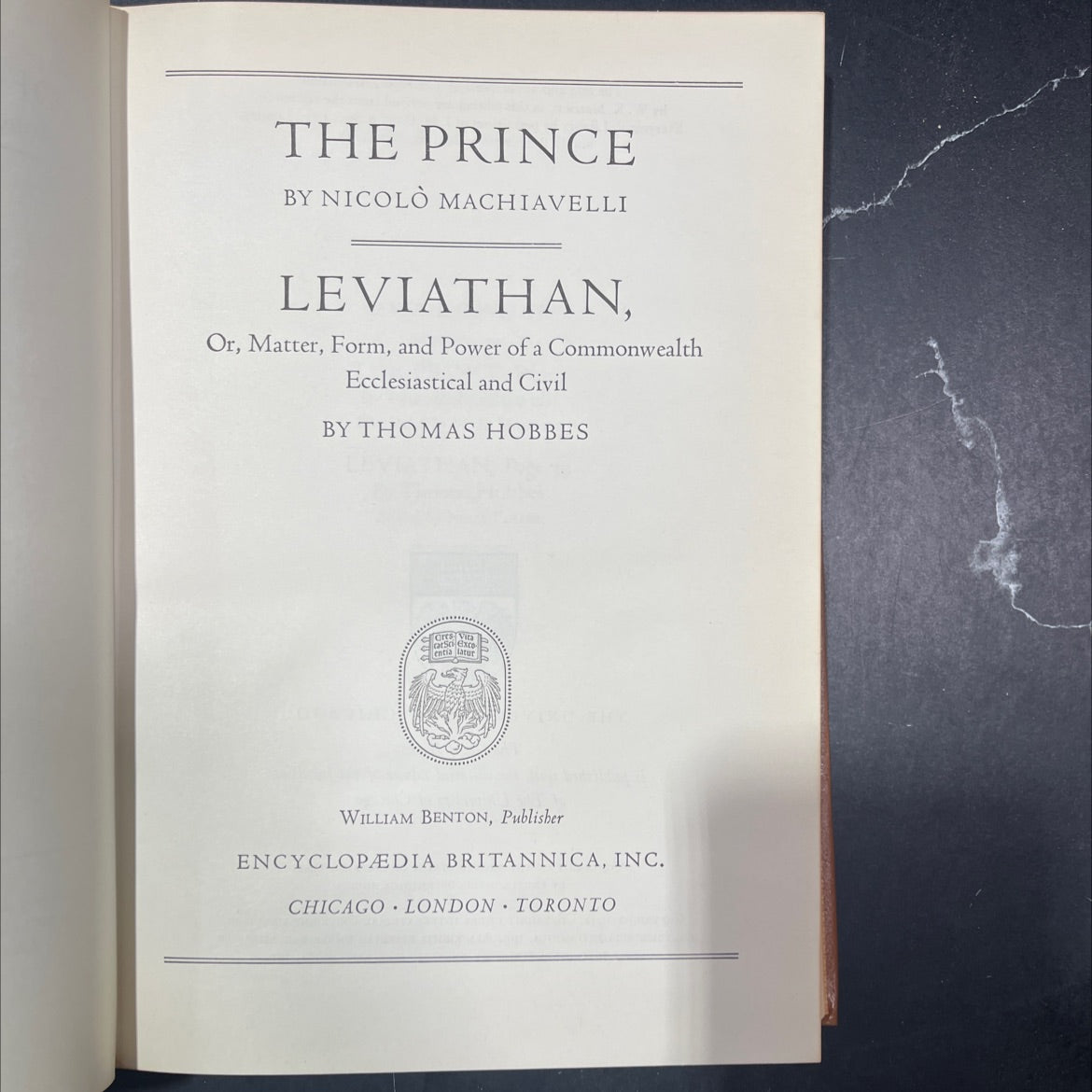 the prince book, by niccolò machiavelli, 1970 Hardcover image 3
