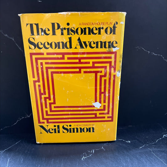 the prisoner of second avenue book, by Neil Simon, 1972 Hardcover image 1