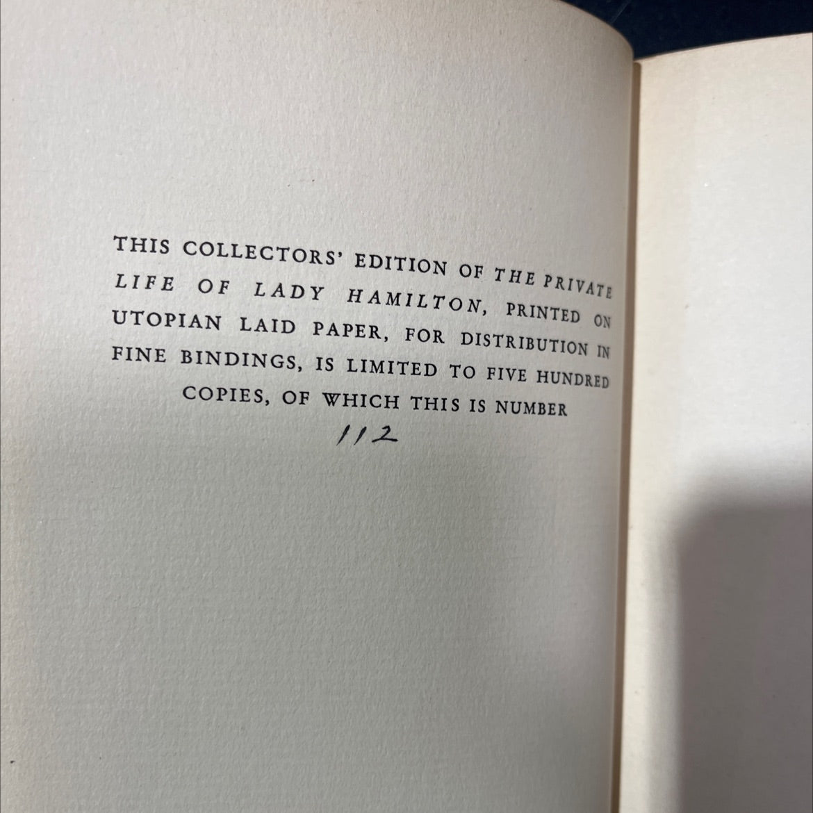 the private life of lady hamilton book, by albert flament, 1929 Hardcover image 4