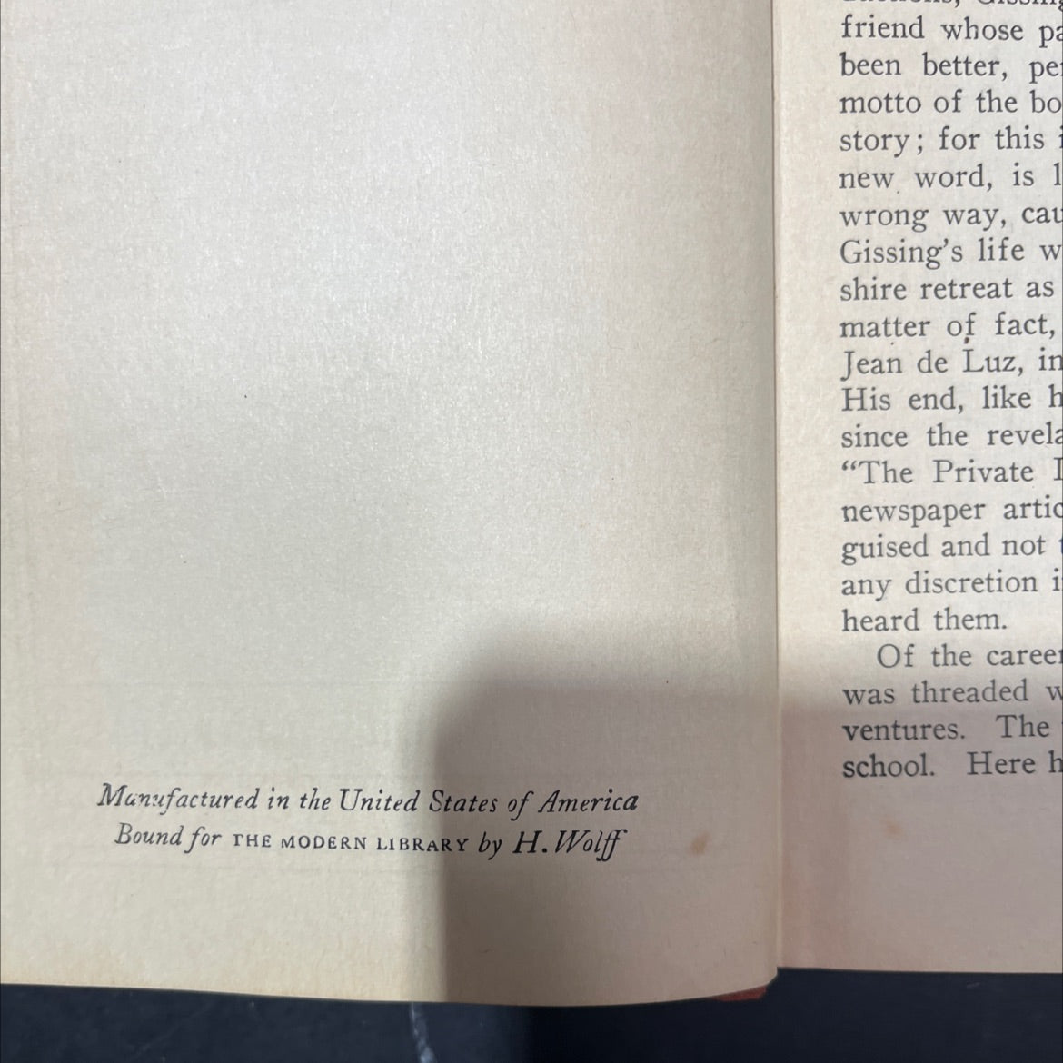 the private papers of henry ryecroft book, by george gissing, 1970 Hardcover image 3
