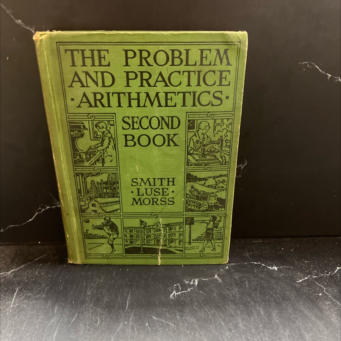 the problem and practice arithmetics second book book, by david eugene smith, eva may luse, edward longworth morss, image 1