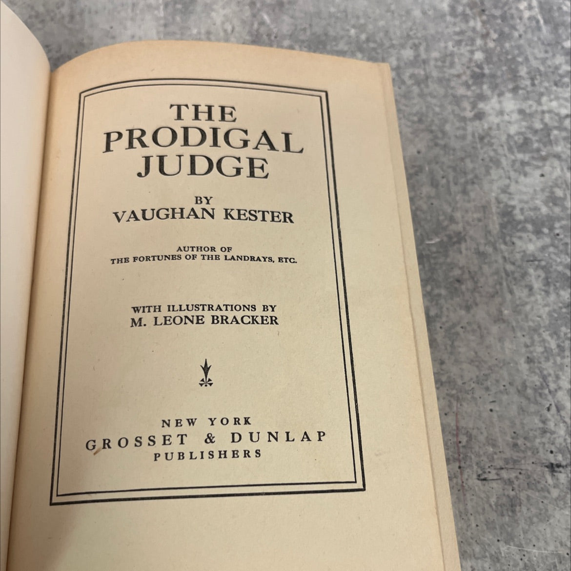 the prodigal judge book, by vaughan kester, 1911 Hardcover image 2