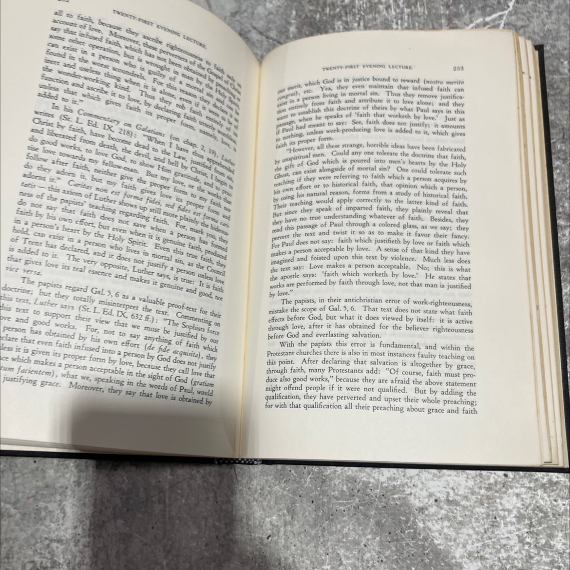the proper distinction between law and gospel thirty-nine evening lectures book, by dr. c. f. w. walther, 1970 Hardcover image 3