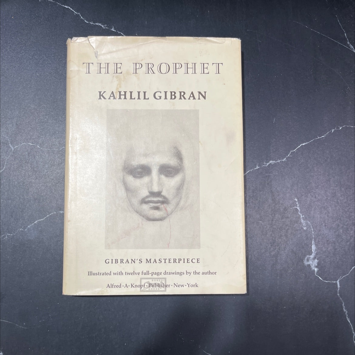 the prophet book, by Kahlil Gibran, 1973 Hardcover image 1