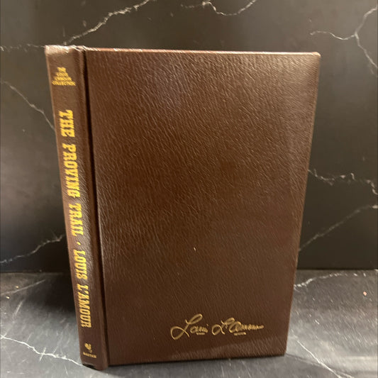 the proving trail book, by louis l'amour, 1984 Leather image 1